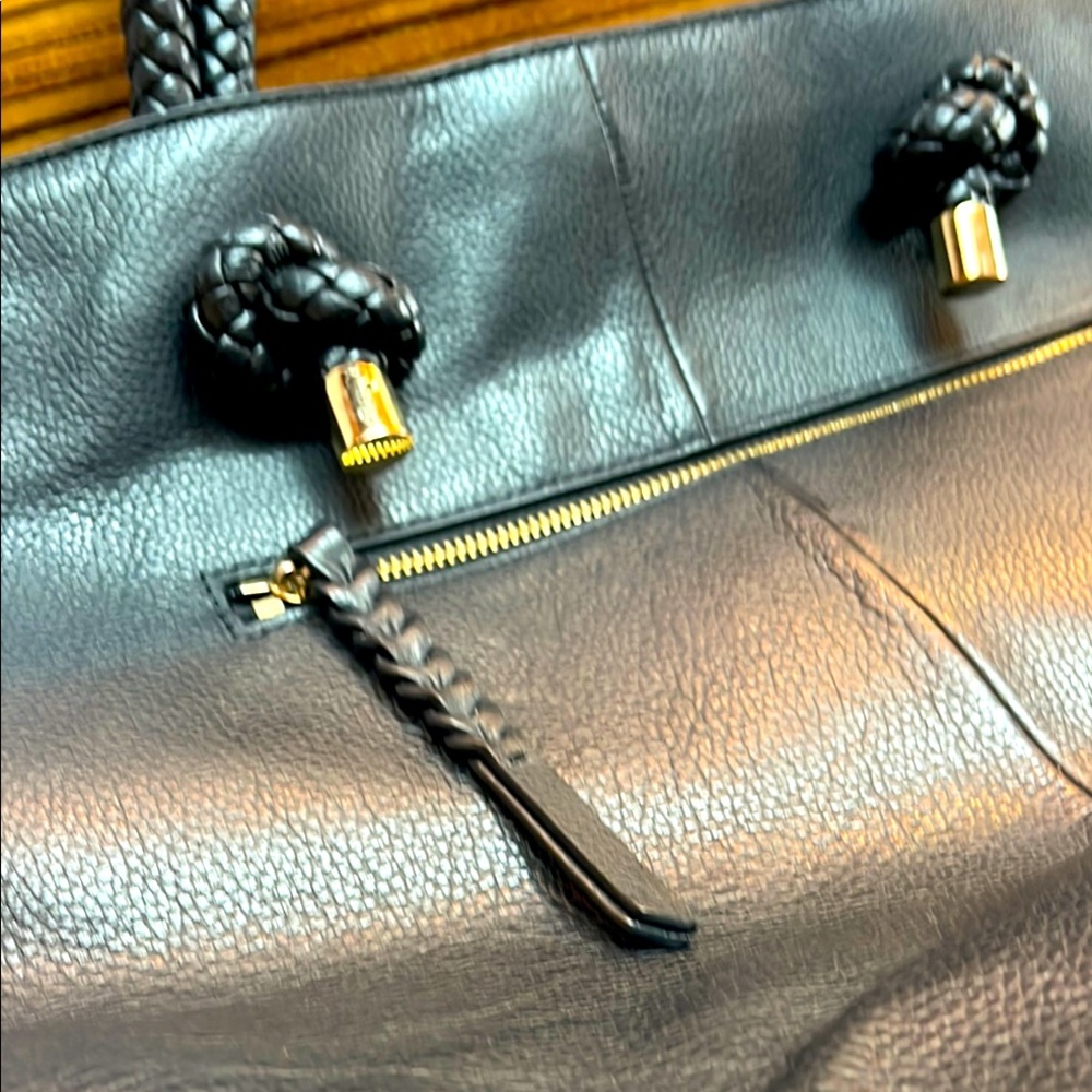 GUC Clarks Leather Work Tote - Picture 6 of 12